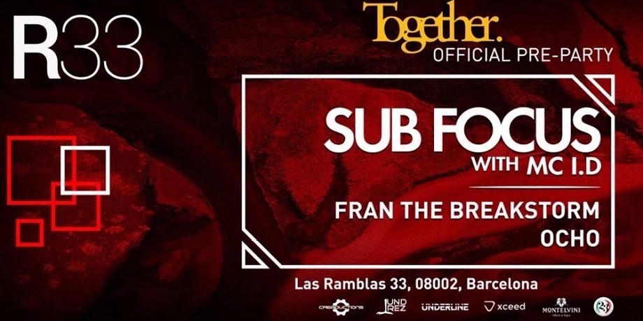 ANC Drum& Bass presents Together Official Pre-Party w/Sub Focus