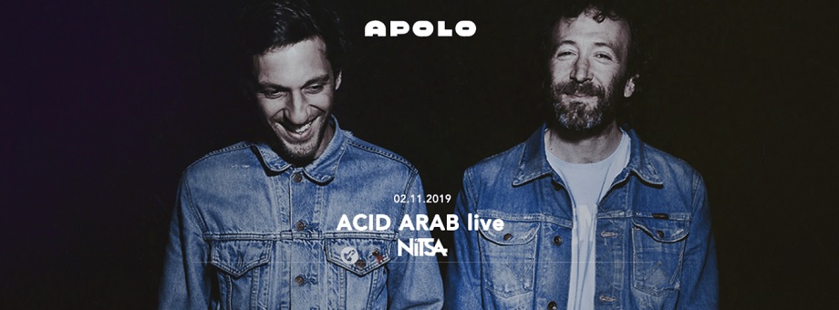 acid arab live nitsa apolo barcelona halloween