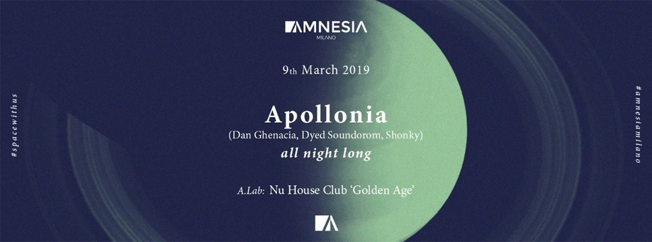 Apollonia Amnesia Milano Marzo Xceed