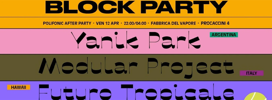 Floristeria Design Week Salone Del Mobile 2019 Milano Block Party Fabbrica Del Vapore Yanik Park Modular Project Futuro Tropicale Xceed