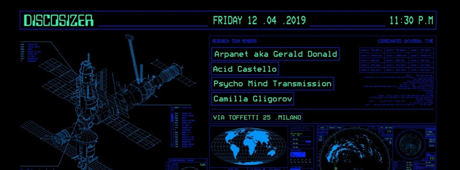 Arpanet Gerald Donald Acid Castello Psycho Mind Transmission Camilla Gligorov Discosizer Design Week Salone del Mobile Milano 2019 Xceed
