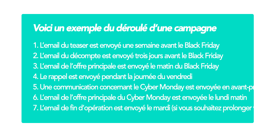 Xceed-Black Friday-Bullet Points for Emailing Calendar (FR)
