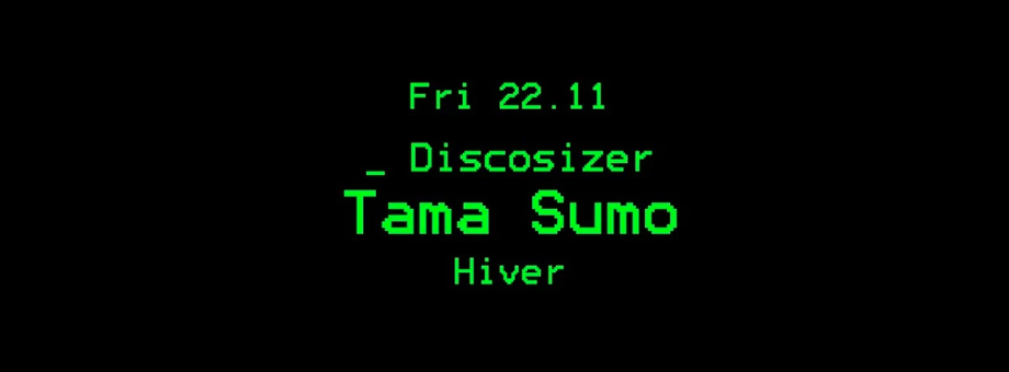 Tama Sumo Hiver Discosizer Milano Xceed