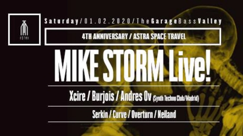Xceed-Barcelona-The Garage of The Bass Valley-Astra Space Travel-Mike Storm