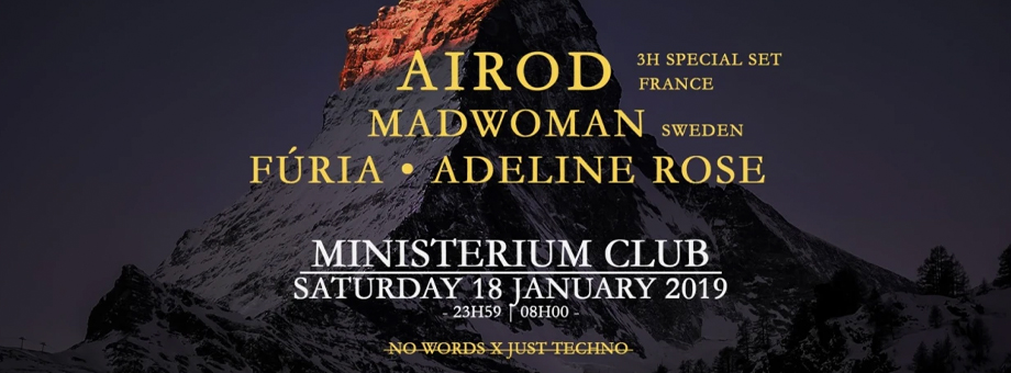 Xceed - Lisboa - Ministerium Club - Airod - madwoman - Fúria - Adeline Rose