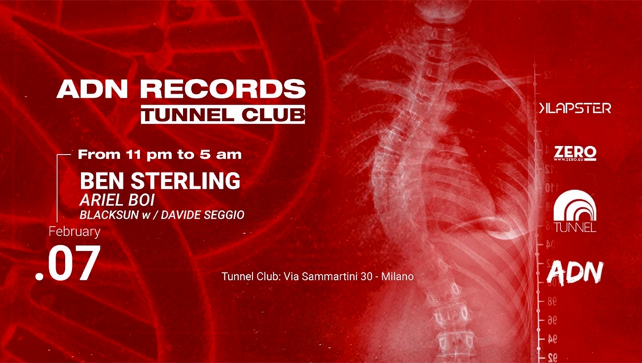 Xceed-Milan-Tunnel Club-ADN Records-Ben Sterling