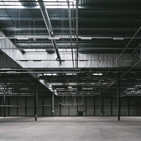 Industrial warehouse opening next September as Drumsheds, a new cultural space in north London, England