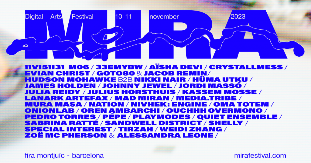 MIRA Digital Arts Festival - November 2024 Barcelona