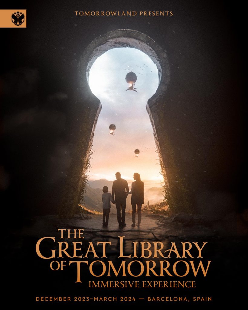 artwork for tomorrowland barcelona the great library of tomorrow
