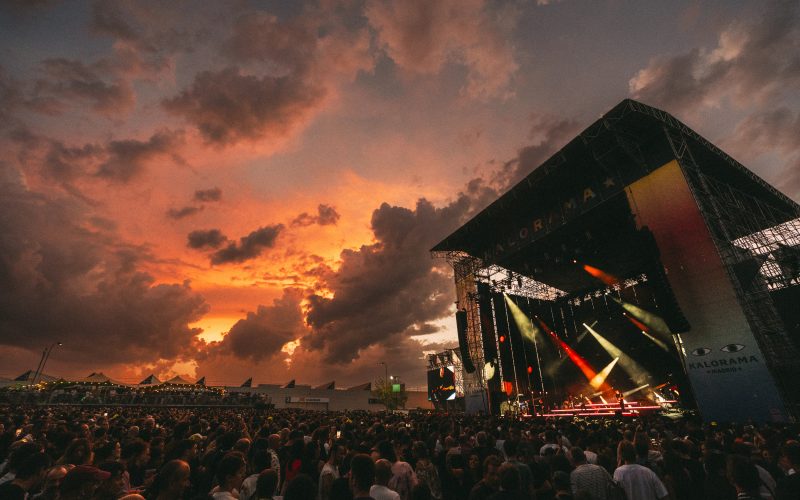 Kalorama Madrid 2025 sunset stage view of last years edition