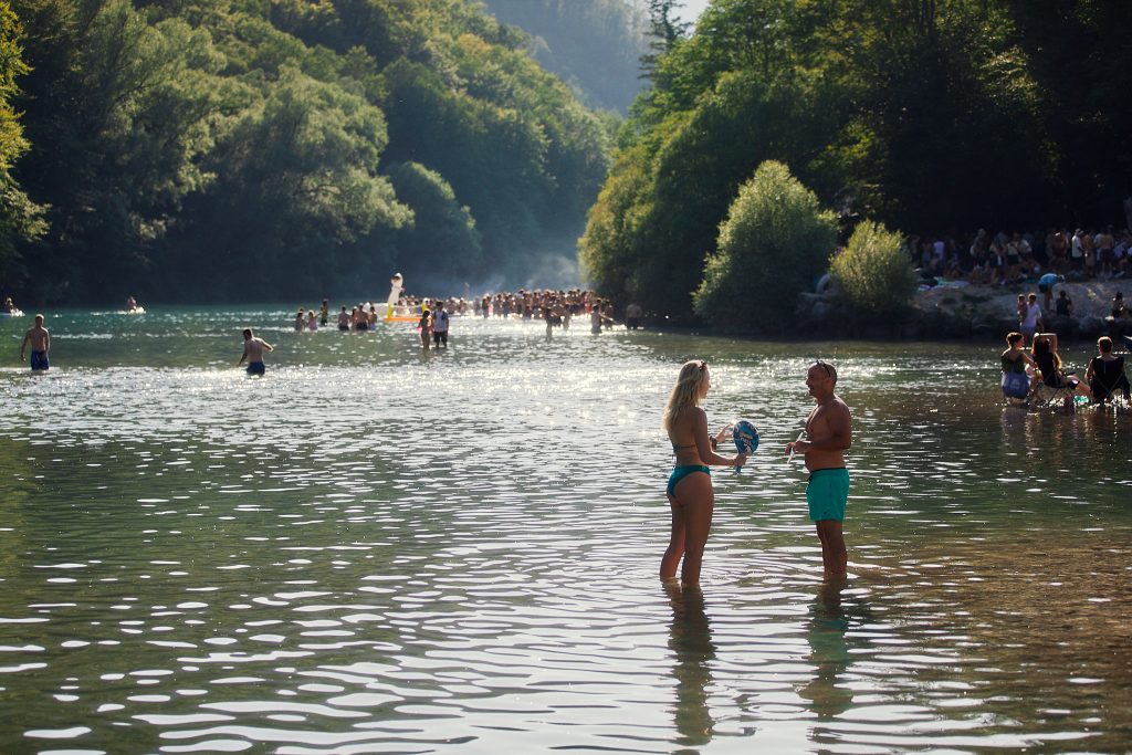 Butik Festival Slovenia natural river and forest