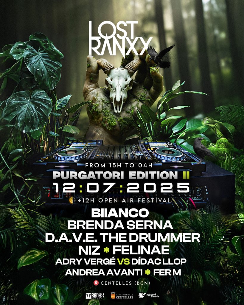 Lost Ranxx hard techno festival Barcelona line up 2025 tickets on XCEED
