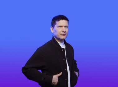 Tim Sweeney at Apple Music Radio studio for NIGHTMAG Talks interview about Beats in Space and human curation.