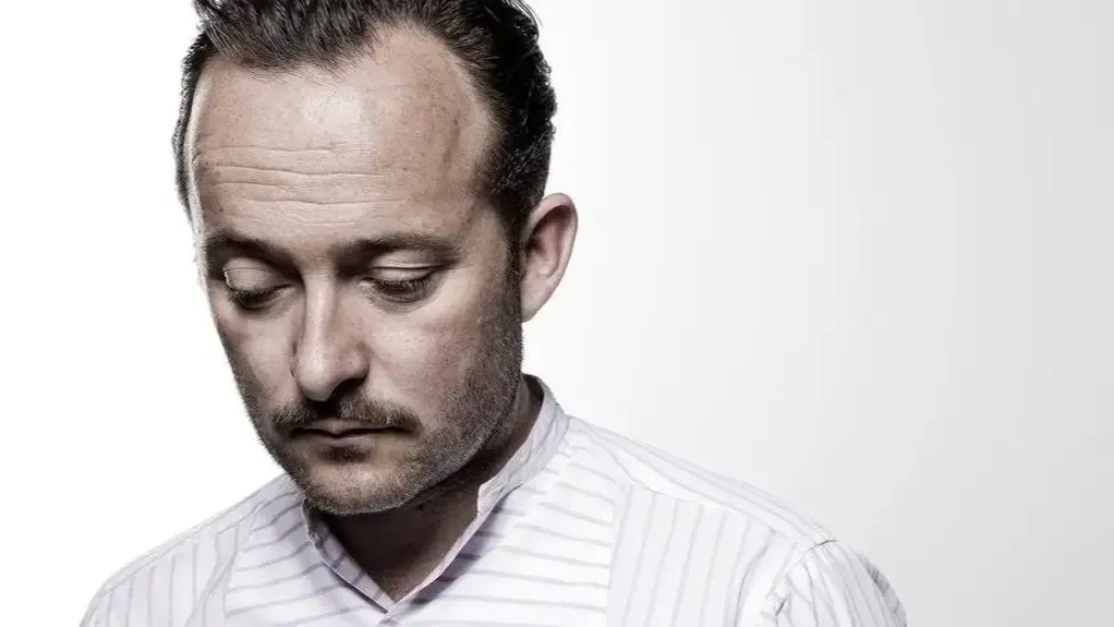 Portrait of Craig Richards in a striped shirt, featured for JUST WAXX pres. event at INPUT Barcelona 2025.