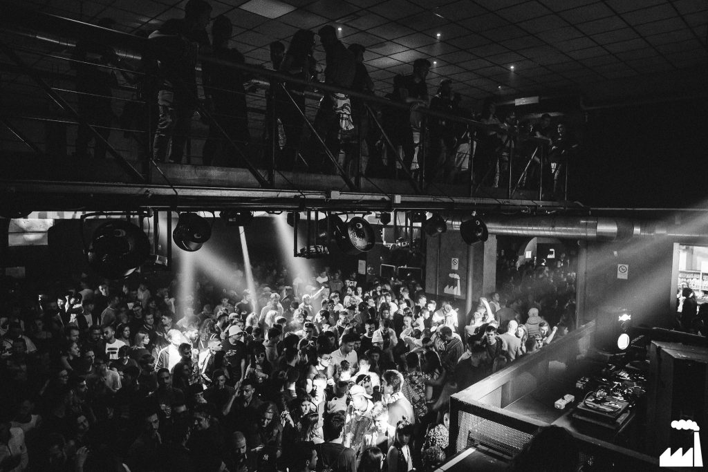 Interior of Audiodrome Live Club Turin