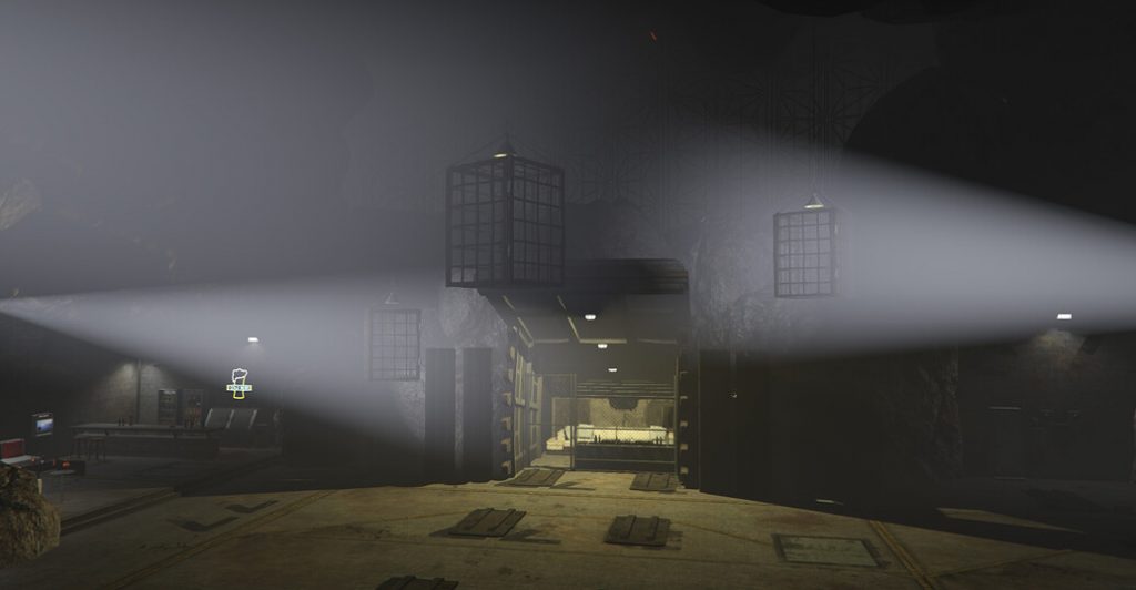 Image of the Bunker Club in Turin whilst empty