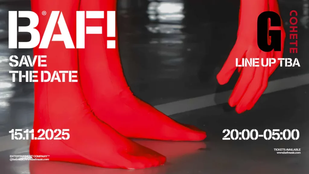 BAF! Day N' Nite event 15th November