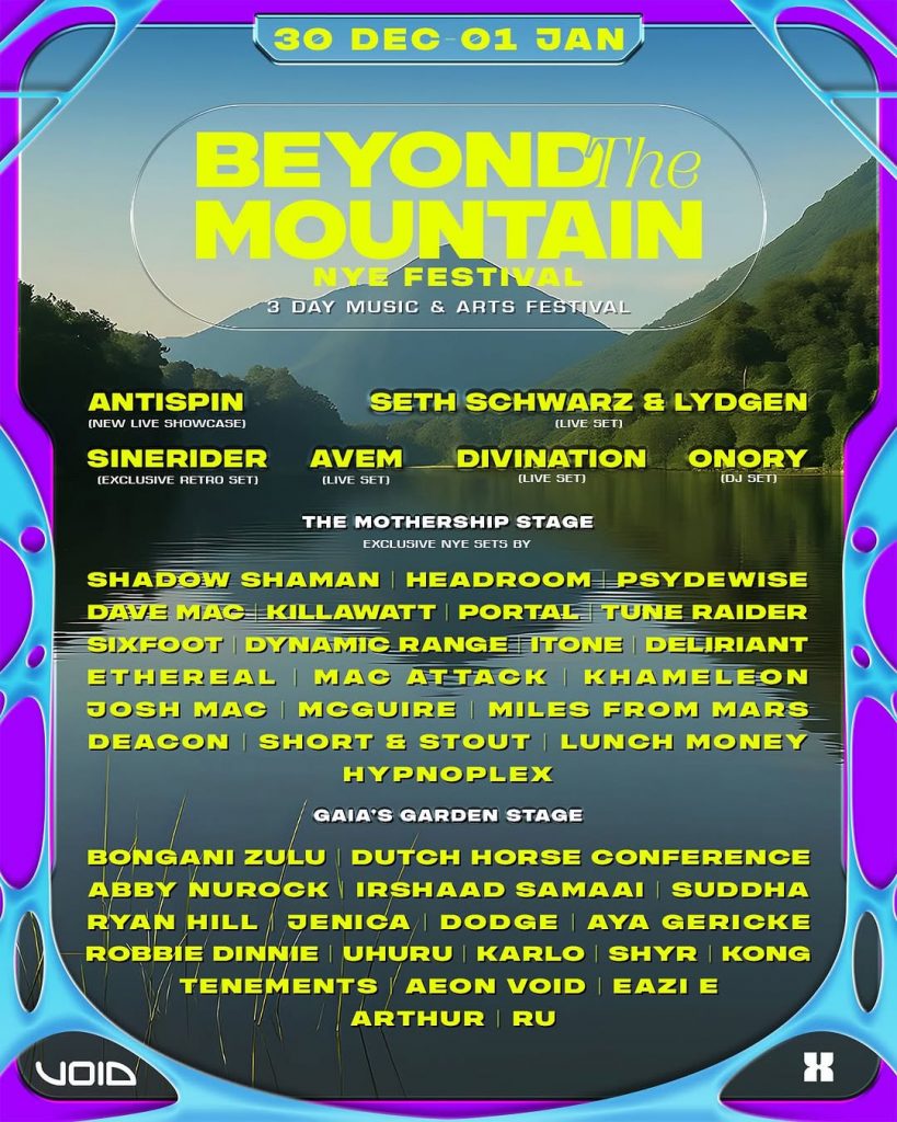Beyond The Mountain lineup 2025 a