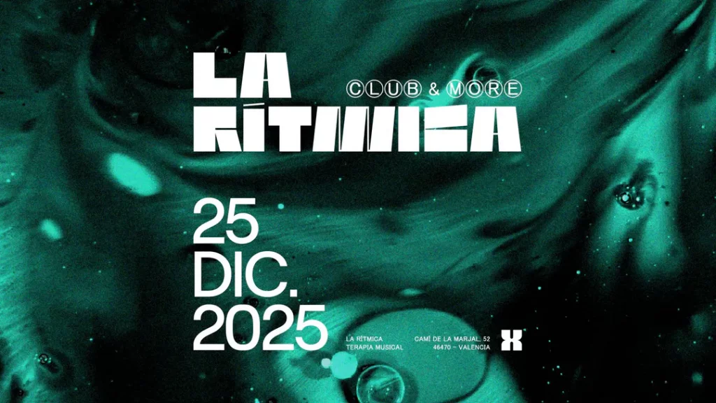 La Rítmica evento del 25 de Diciembre con artistas DJ Nobu, AAA+, Aaron Gehrig y Naturil