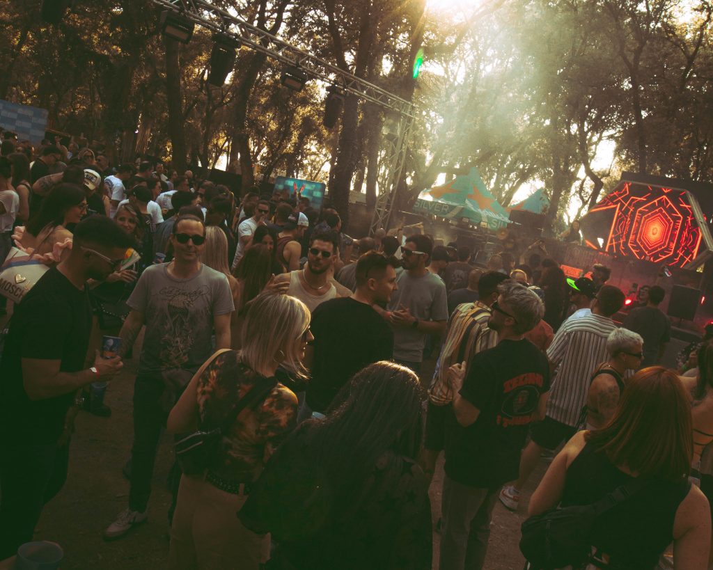 Delirium Festival 2026 - image of festival goes dancing to a live DJ set