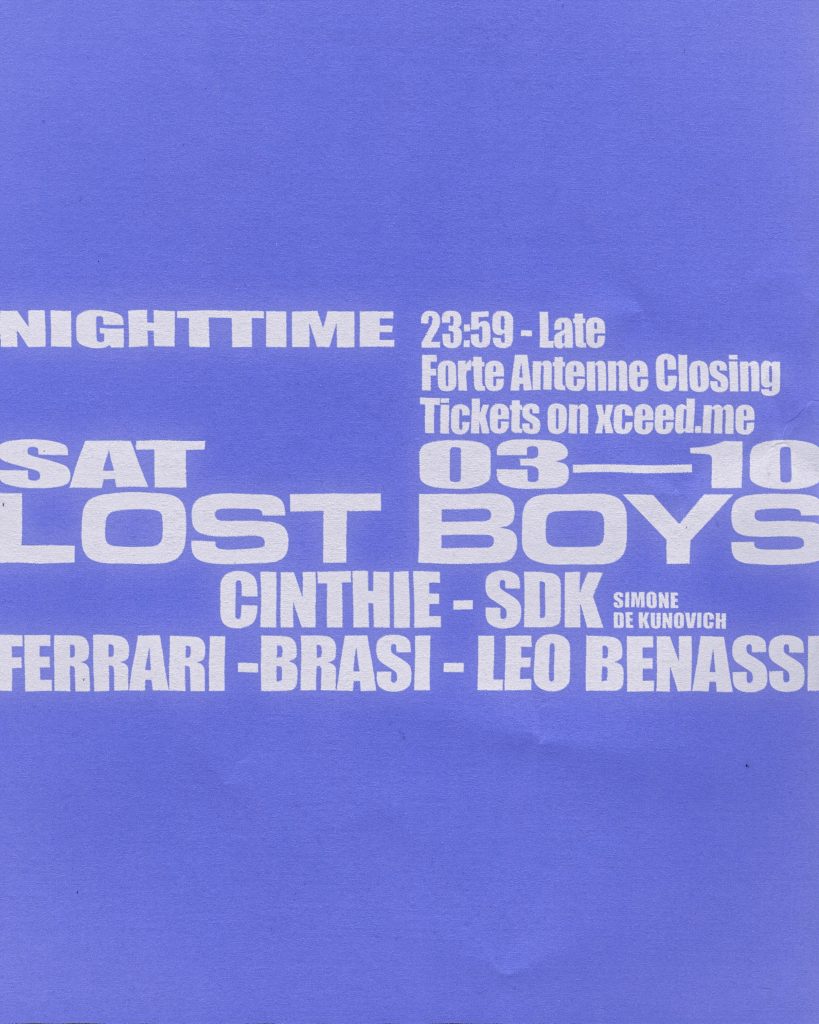 Lost Boys Forte Antenne Closing party - Cinthie, SDK, Ferrari, Brasi,, Leo Benassi
