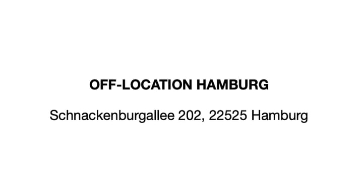 Cover for venue: OFF-LOCATION HAMBURG