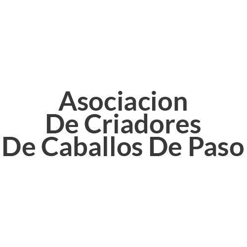 Asocaciación  de Criadores De Caballos de Paso