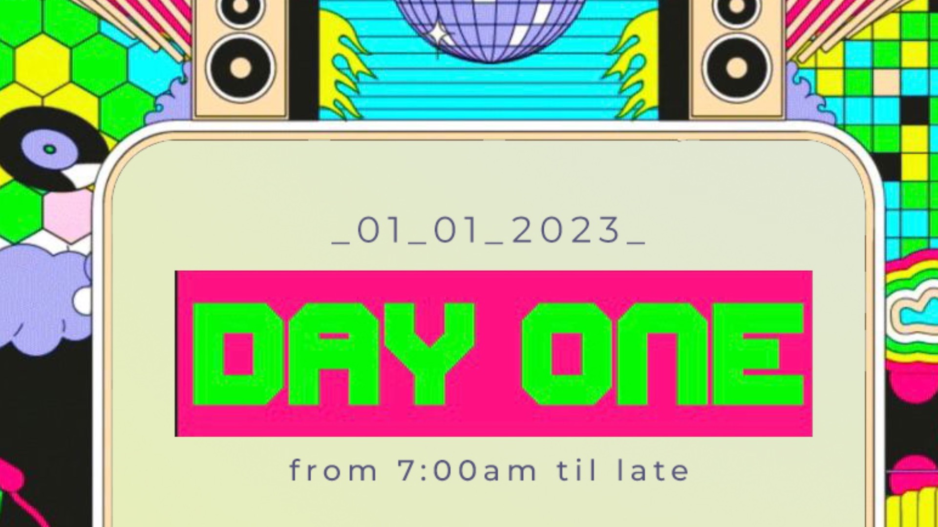 01/ 01/ 2023/ ONE DAY en SALA CUATRO image