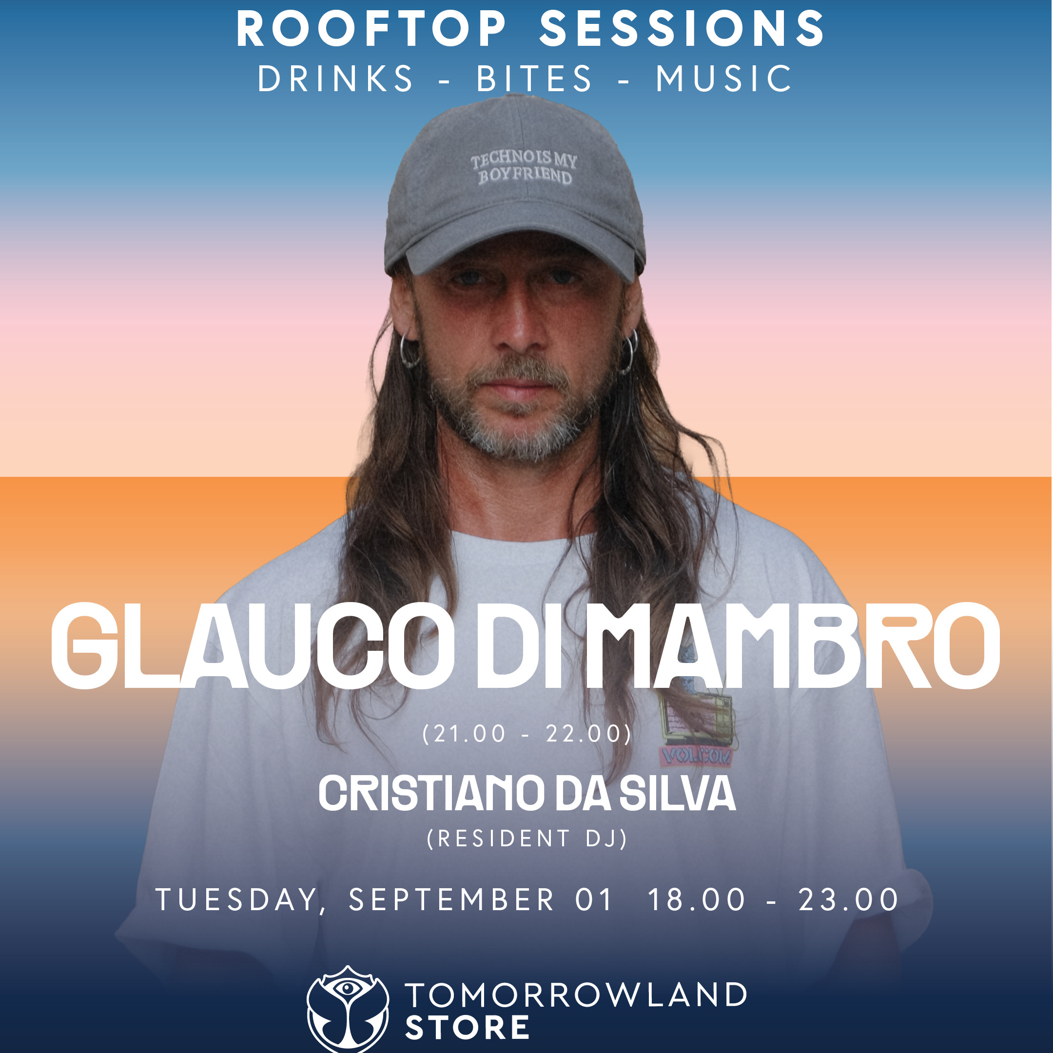 01.09 - Glauco Di Mambro @ Tomorrowland Ibiza Rooftop