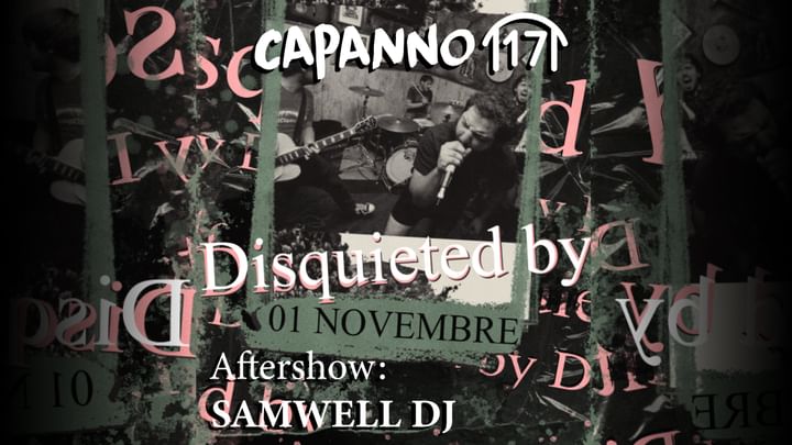 Cover for event: 01.11.24 - Cachara Presenta: DISQUIETED BY (Opening: All The Others) Live + Samwell DjSet