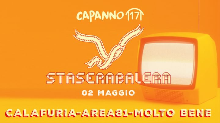 Cover for event: 02.05.25 - STASERABALERA la Discoteca Spettacolo al Capanno17