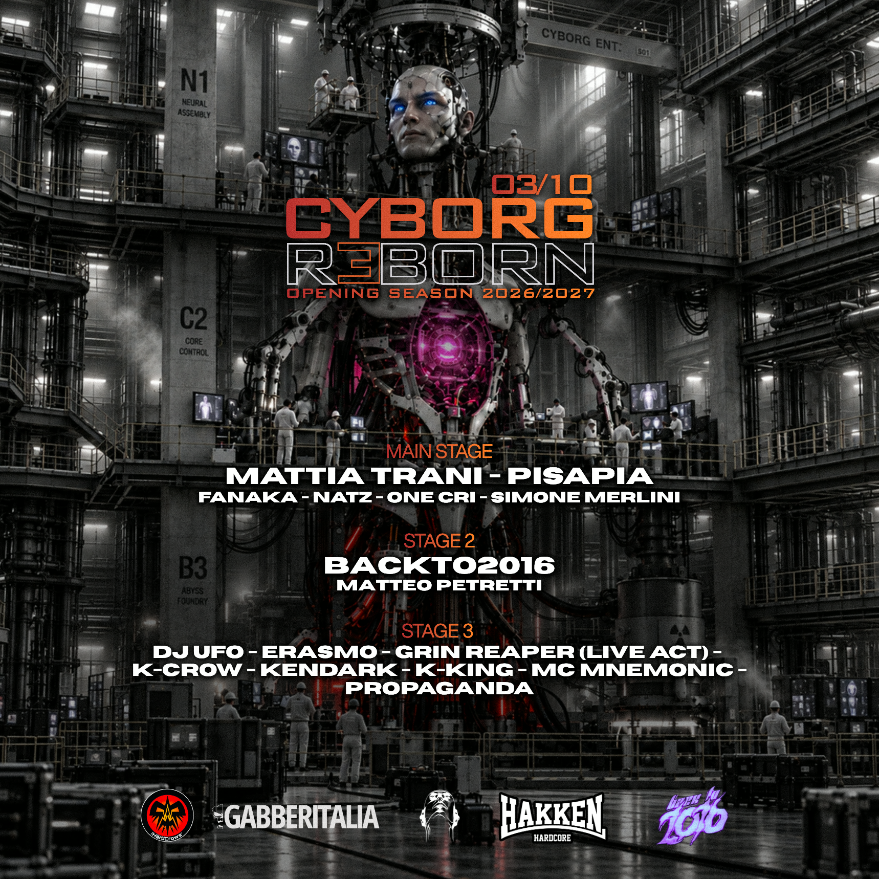 03/10  Cyborg Reborn - Opening Season image