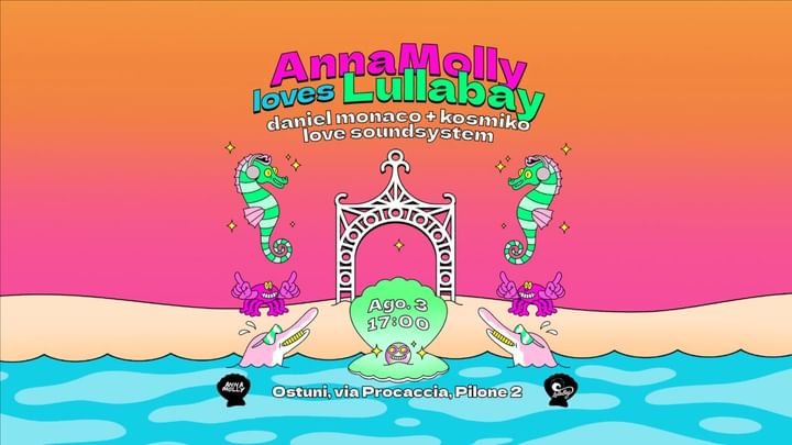 Cover for event: 03.8  "ANNA MOLLY " loves  LULLABAY with DANIEL MONACO and More