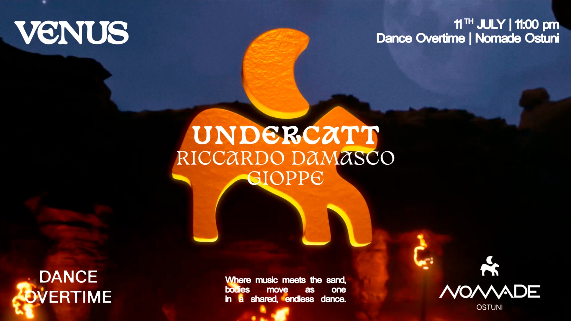 11.7 Venus Party @Nomade W/ UNDERCATT/Riccardo Damasco/Gioppe image