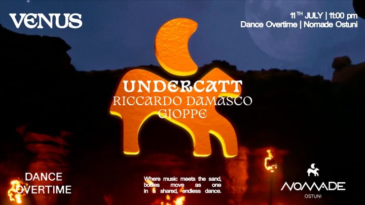 Cover for event: 11.7 Venus Party @Nomade W/ UNDERCATT/Riccardo Damasco/Gioppe