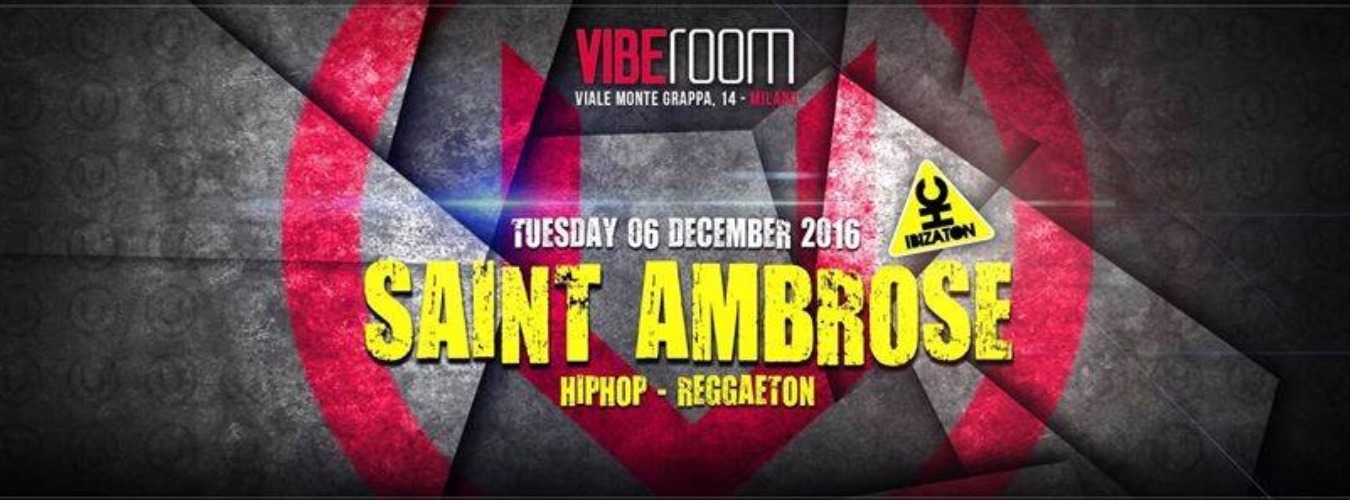06.12 SAINT AMBROSE | VIBE ROOM image
