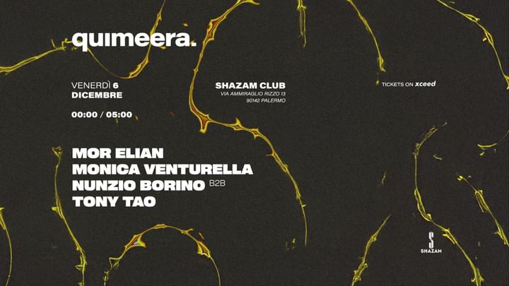 Cover for event: 06.12 Quimeera @ Shazam Club 