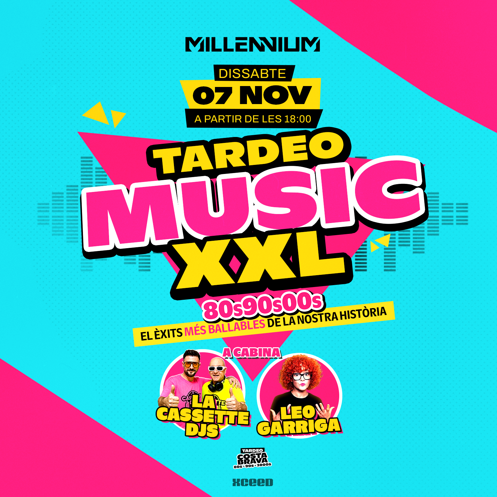 Tardeo Music XXL 80s 90s 00s at Ultraclub Millennium