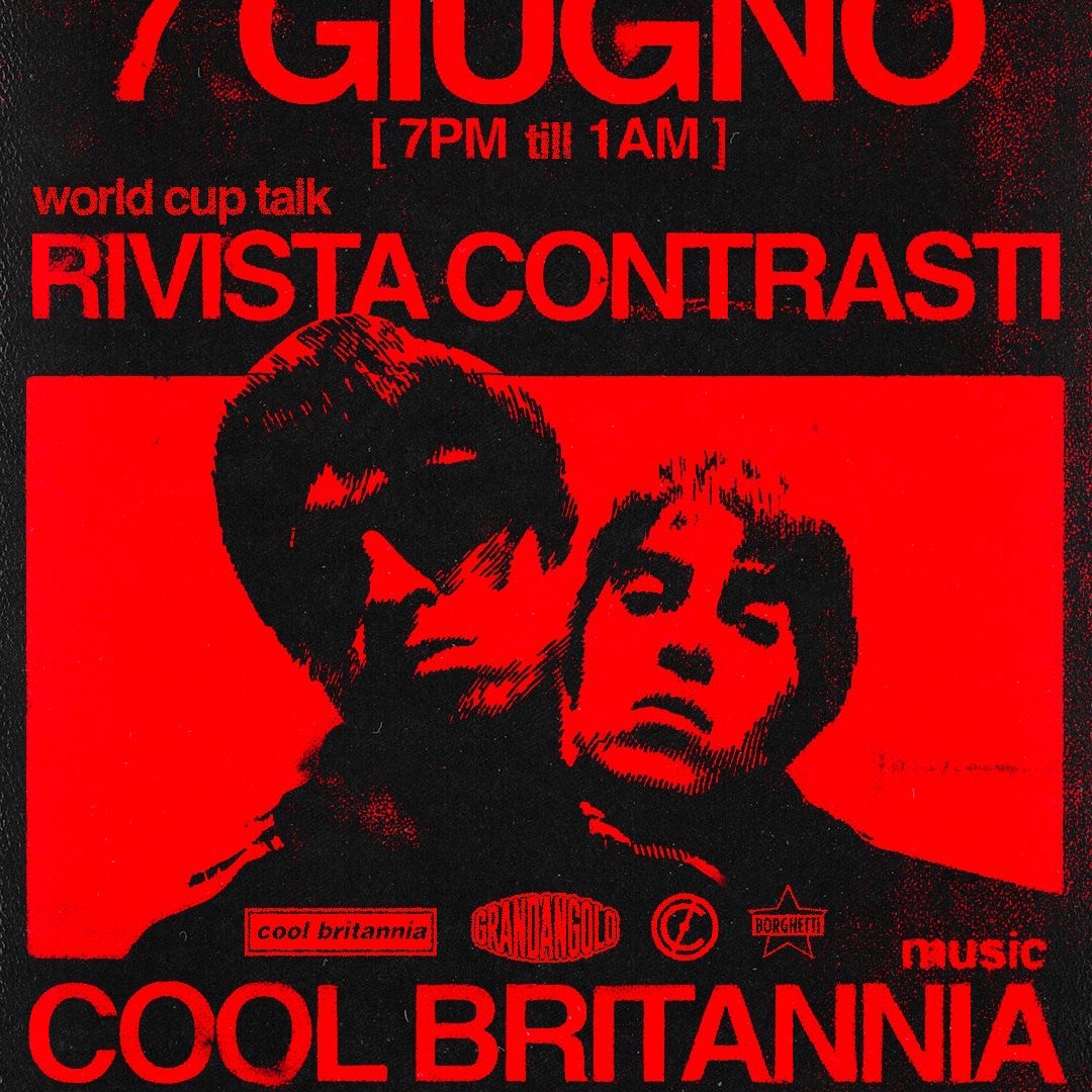 07.06 COOL BRITANNIA W/ RIVISTA CONTRASTI - RSVP image