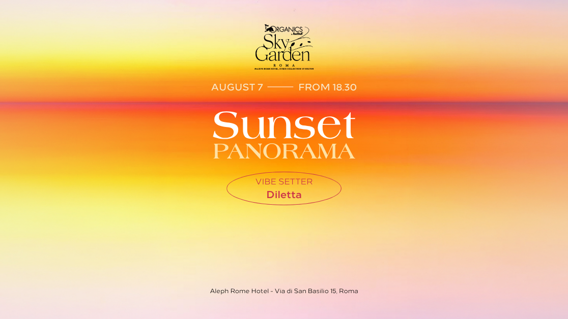 07.08 - SUNSET PANORAMA - Diletta