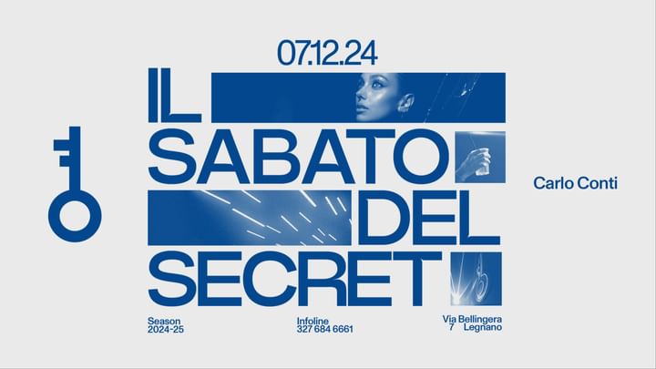 Cover for event: 07.11 IL SABATO DEL SECRET 