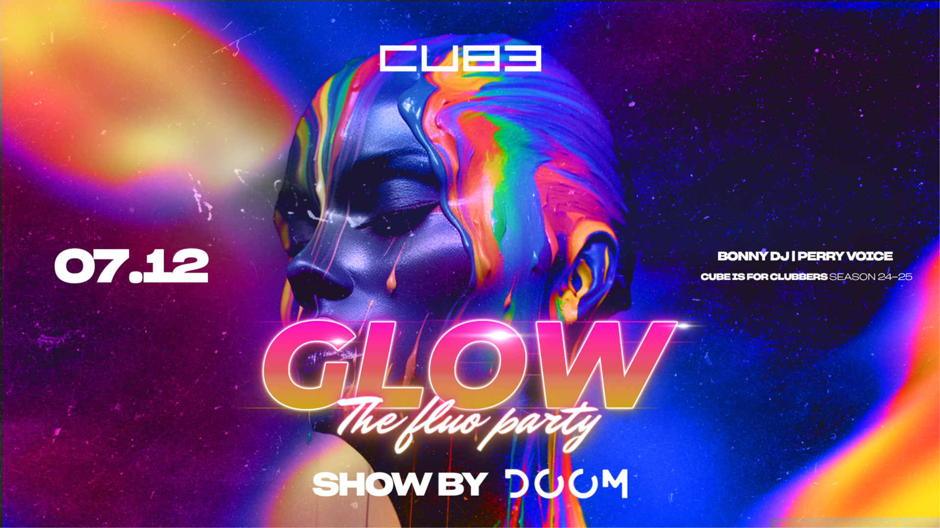 07.12 - GLOW THE FLUO PARTY by DOOM