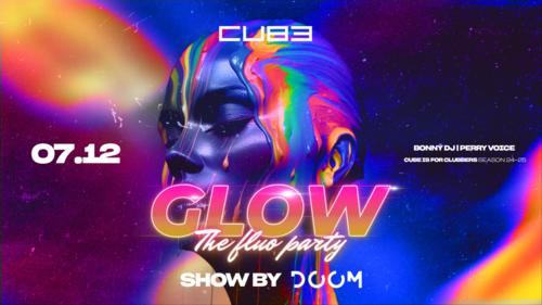 Locandina GLOW THE FLUO PARTY by DOOM
