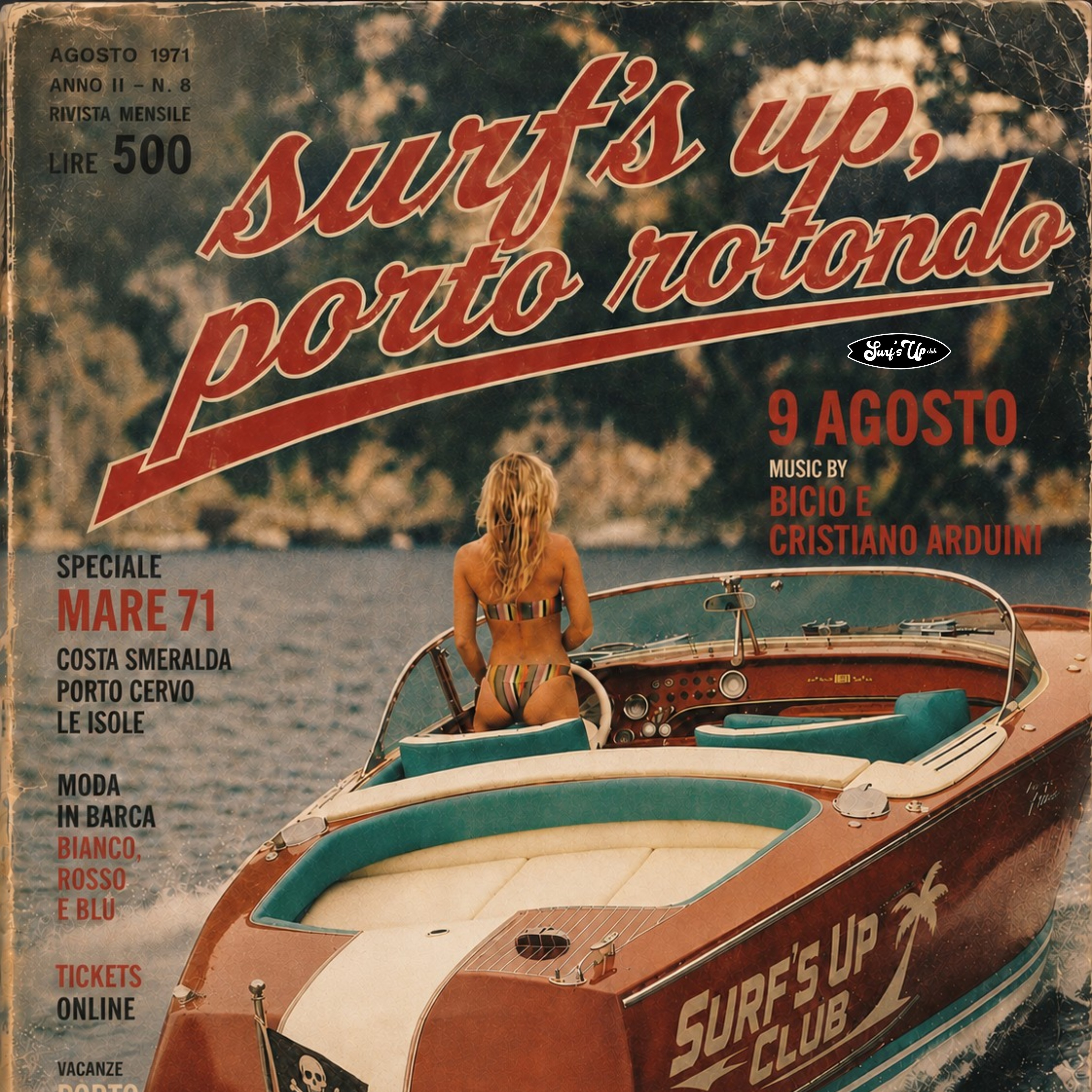 09.08 SURF'S UP CLUB at Kuta Porto Rotondo