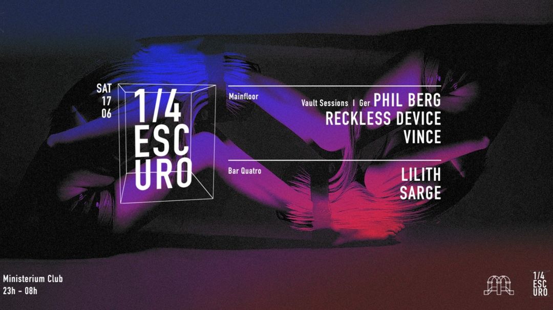 Copertina evento 1/4 Escuro #11 w/ Phil Berg