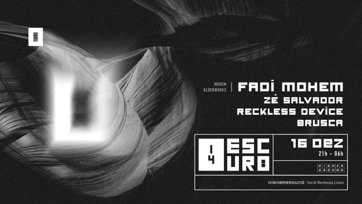 Cover for event: 1/4 Escuro #15 w/ Fadi Mohem