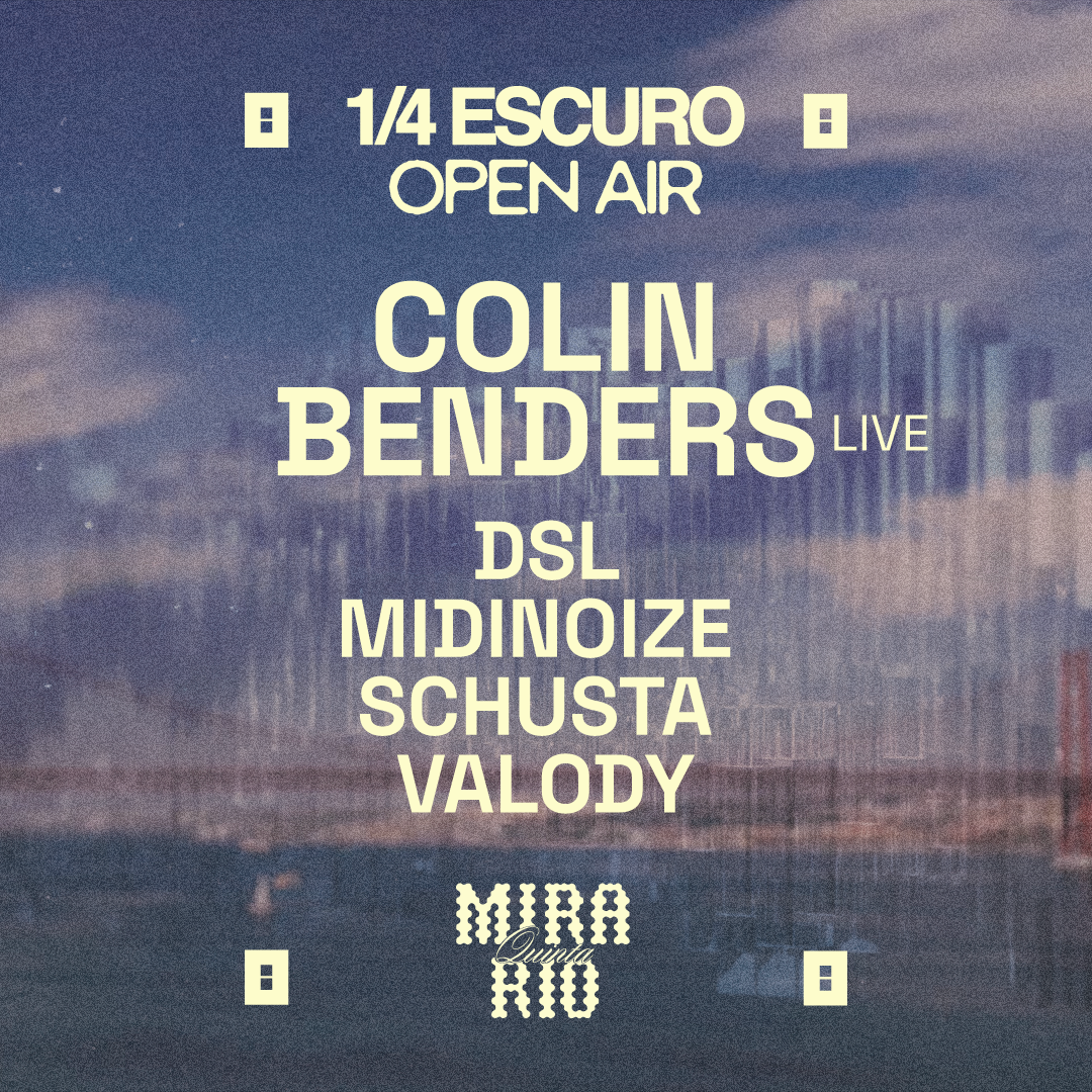 1/4 Escuro Open Air with Colin Benders Live image