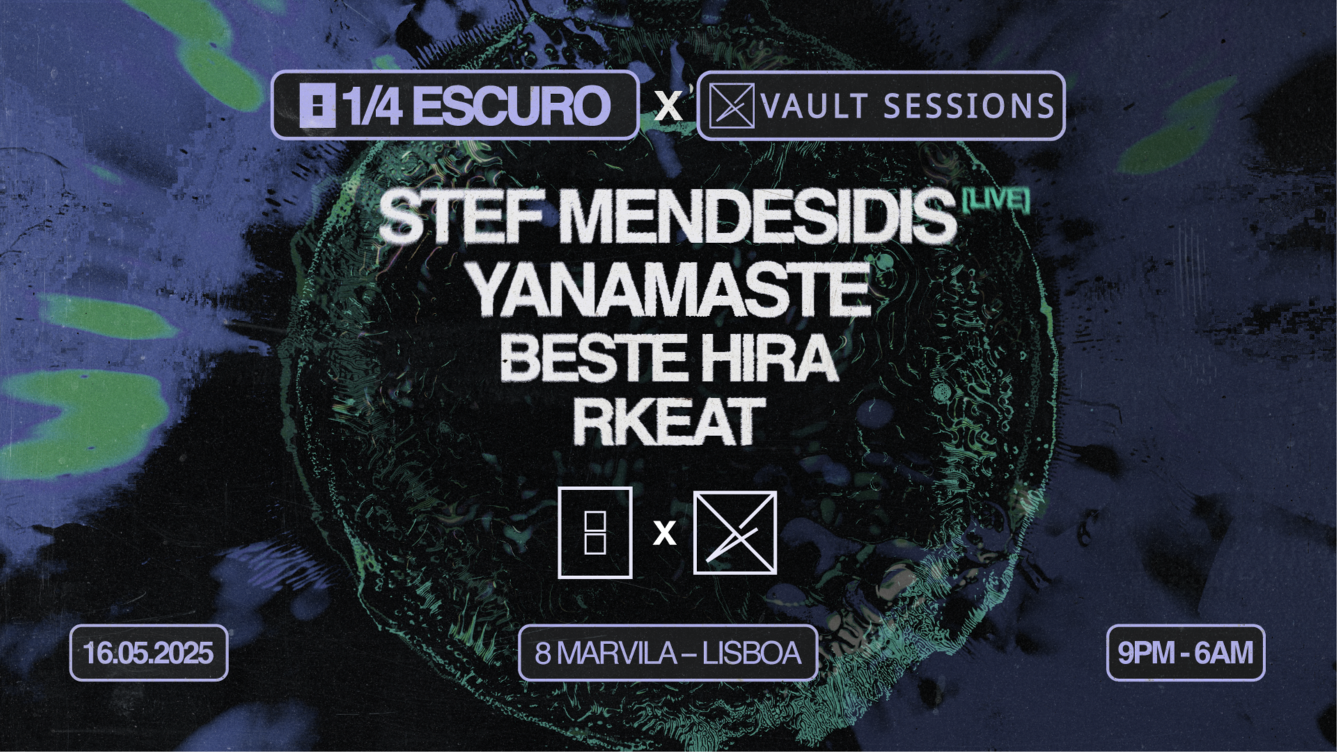 1/4 Escuro × Vault Sessions