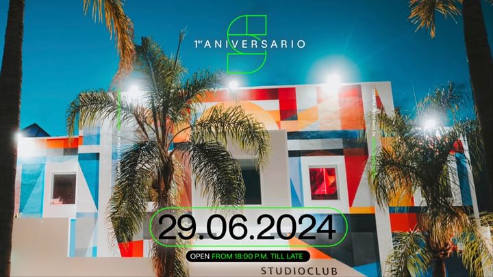 Cover for event: 1º ANIVERSARIO STUDIO