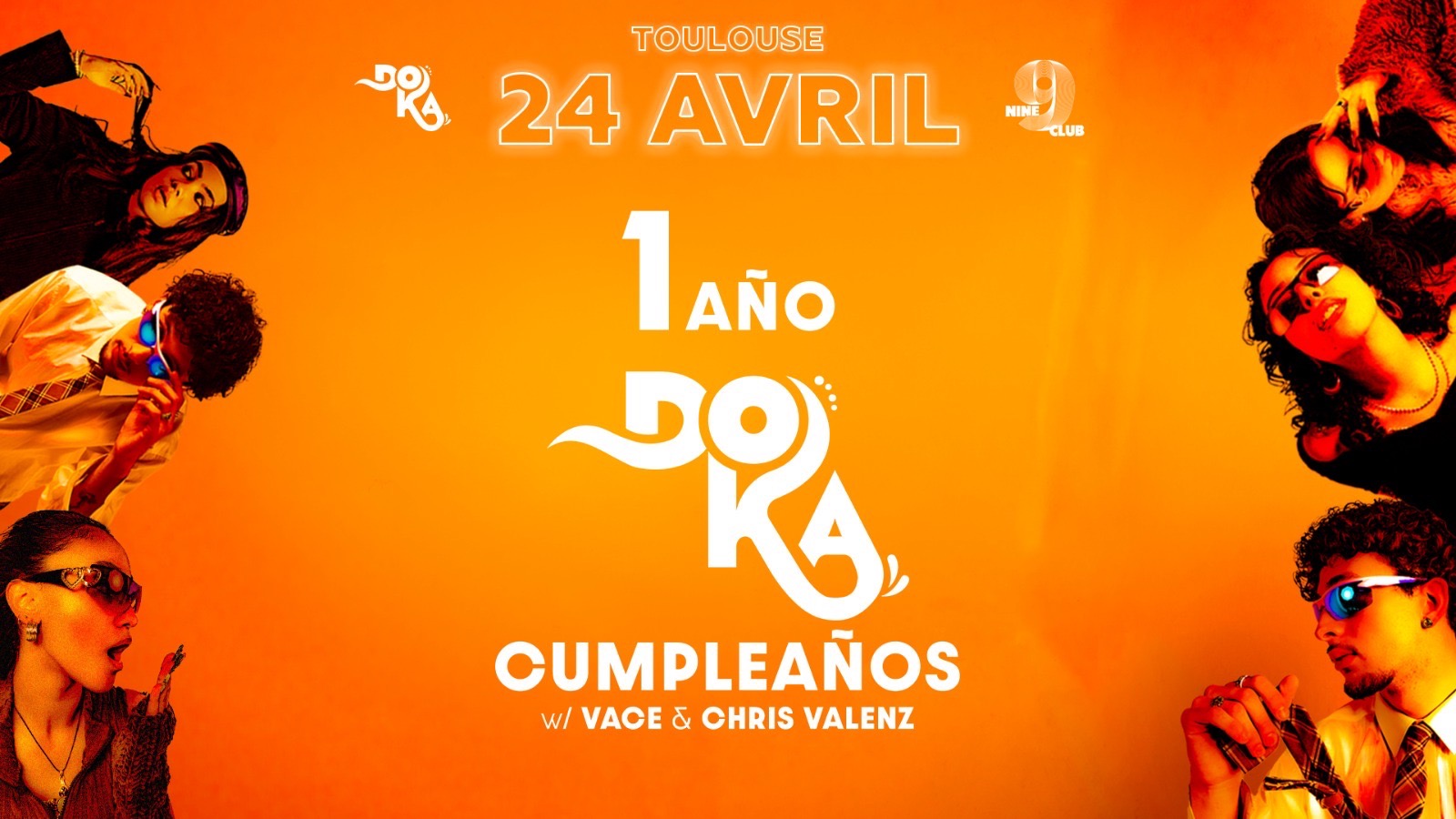 1 AÑO - DOKA CUMPLEAÑOS - VENDREDI 24 AVRIL 2026 image